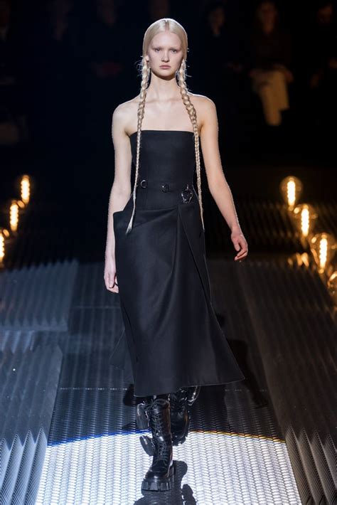 prada fw19 vogue runway|prada runway dresses.